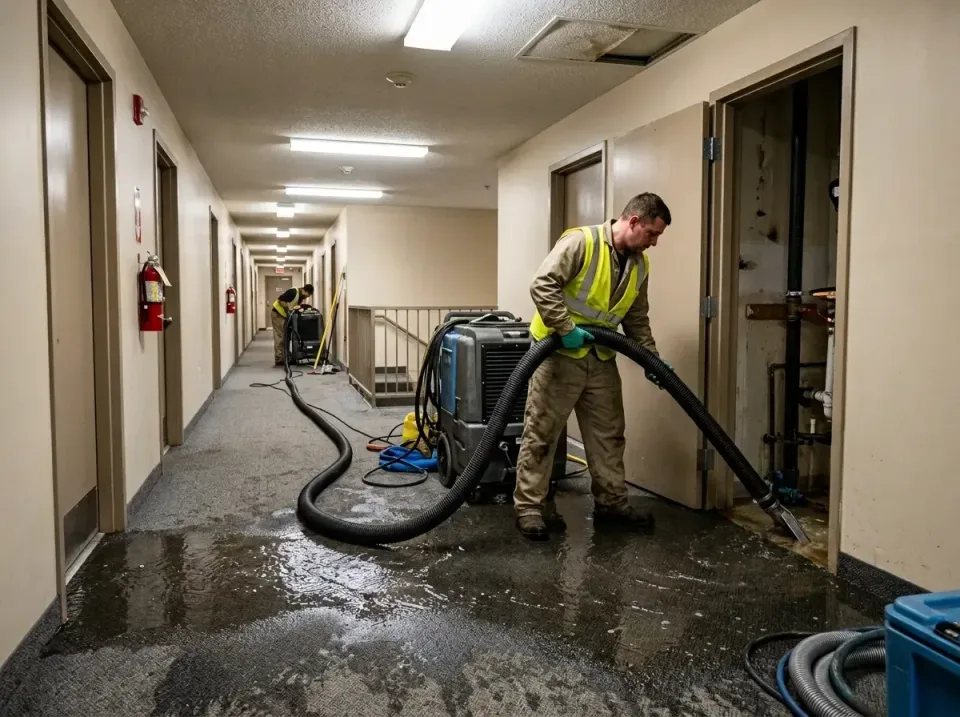 multi-unit-apartment-hallway-f-005 — frequently asked questions, Emergency Burst Pipe Water Extraction & Removal in Montvale…